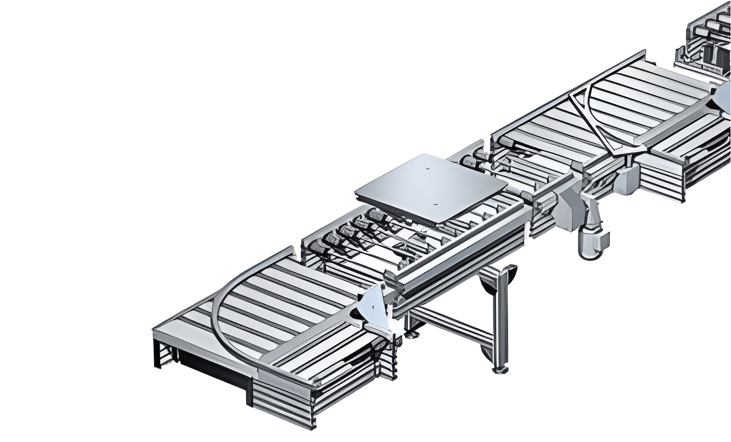 Vitrans heavy-duty roller conveyor